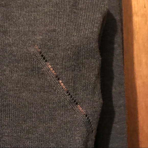 RD Style Gray Sequin Cuff Sweater Stitch Fix - Picture 3 of 6